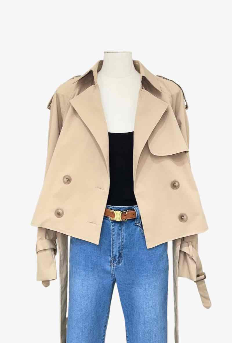 Crop Trenchcoat