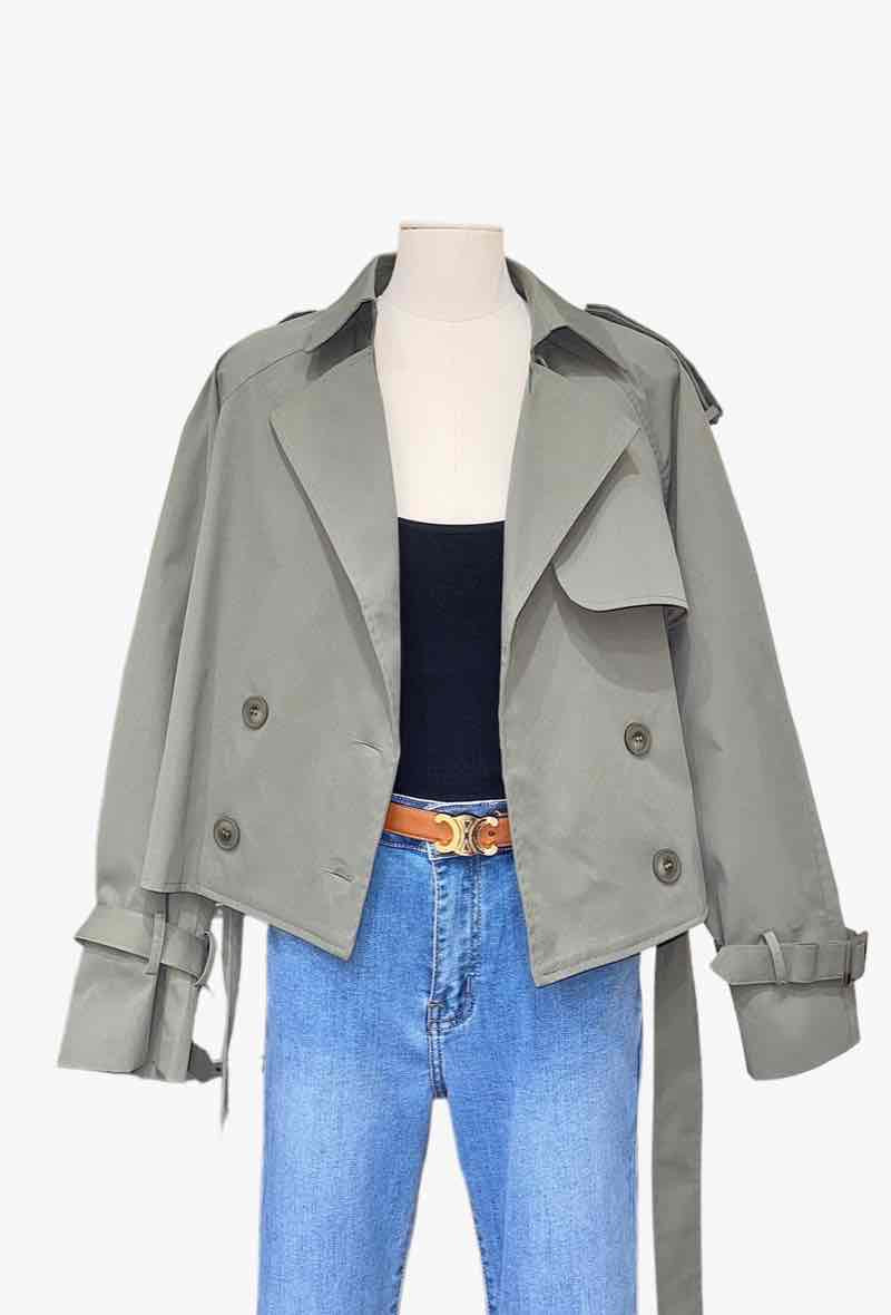 Crop Trenchcoat