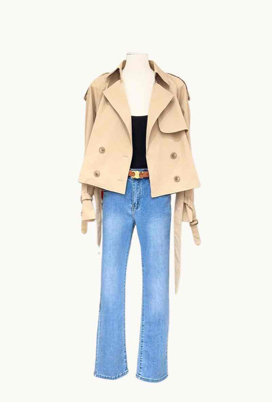 Crop Trenchcoat